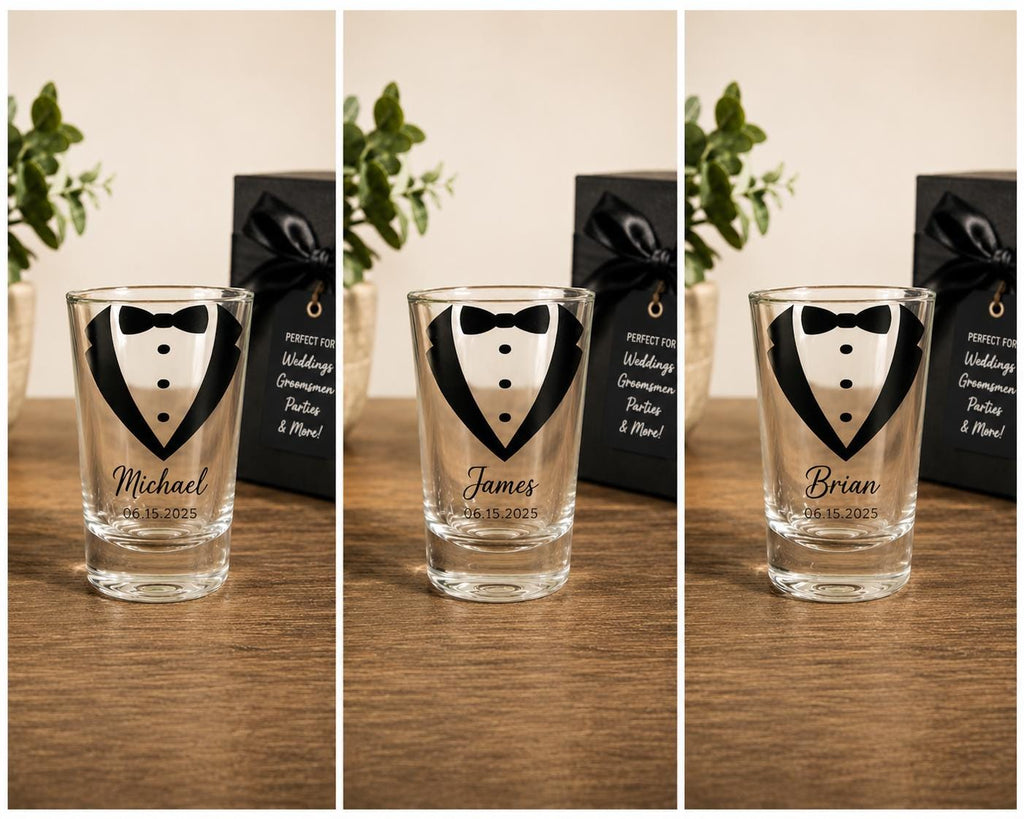 Personalised shot glasses