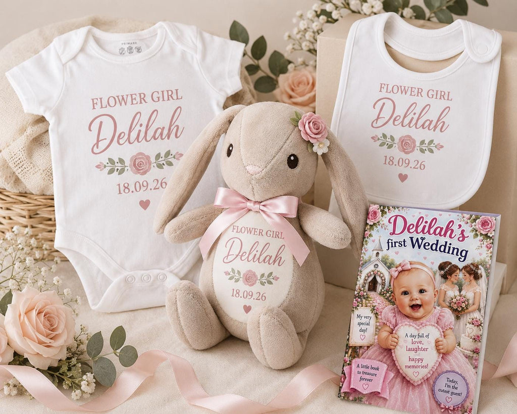 Flower Girl Baby Grow