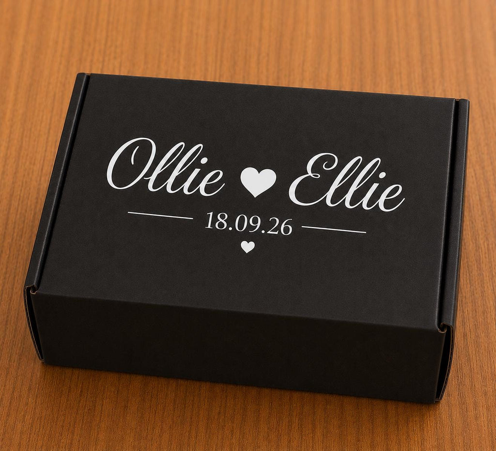Personalised Wedding shot Glass Set