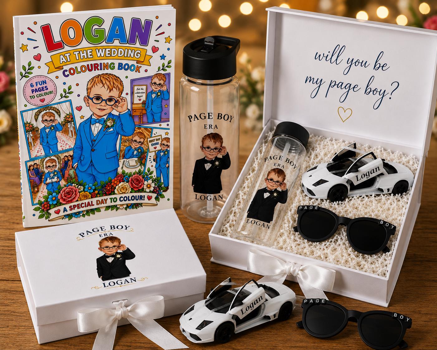 The Page Boy Collection Box