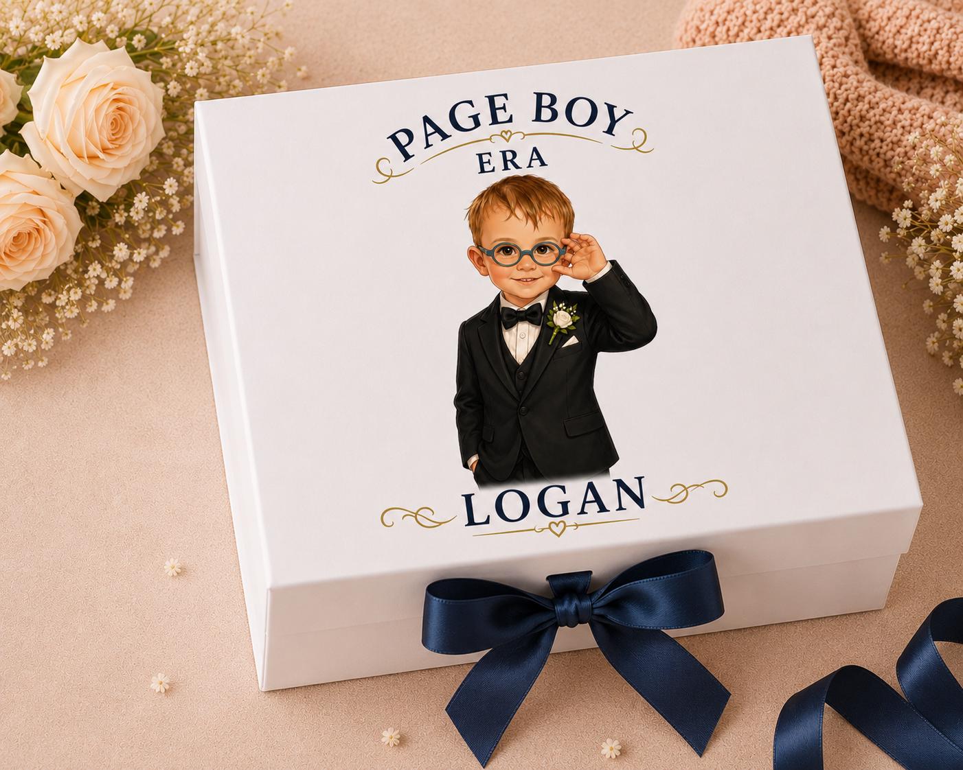 The Page Boy Collection Box