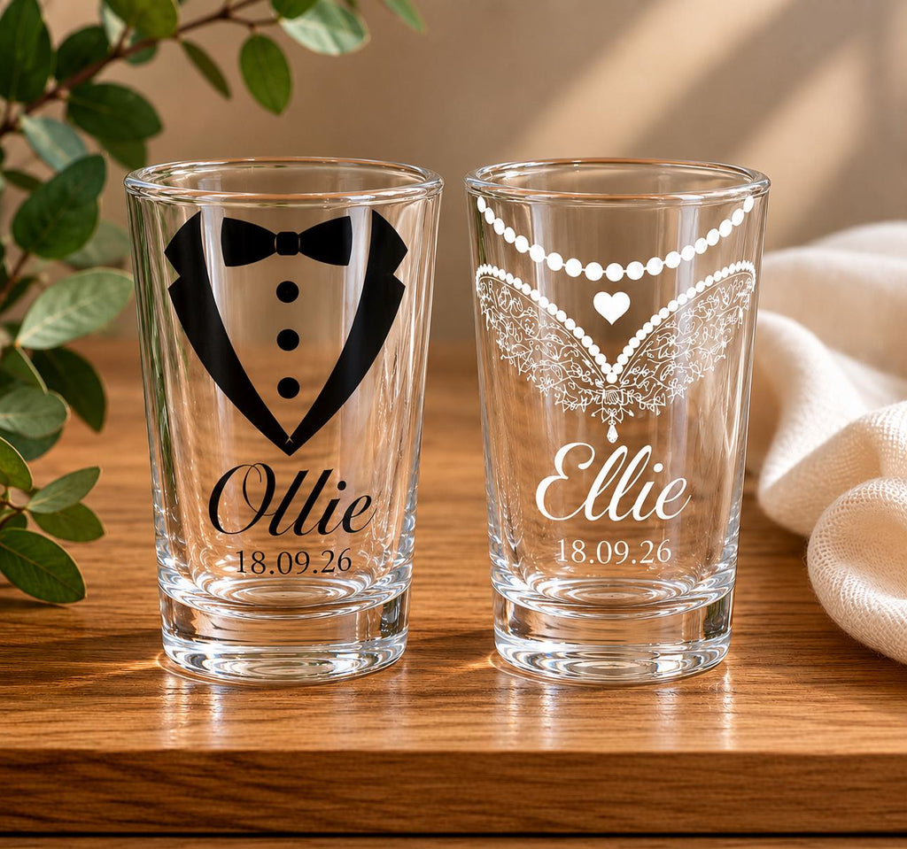 Wedding Shot Glasses